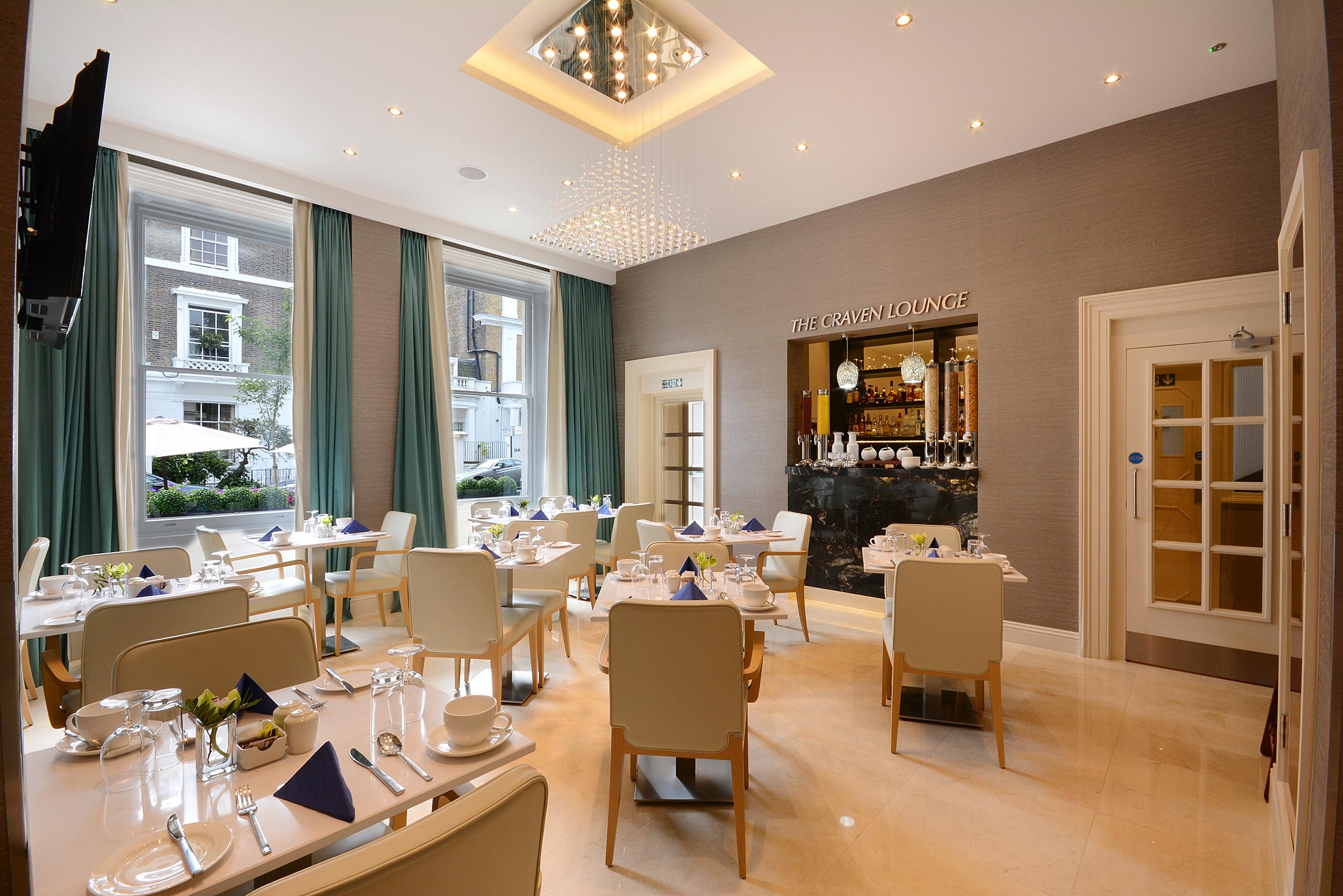 파크 그랜드 런던 랭커스터 게이트 호텔 외부 사진 The dining room at the Royal Society